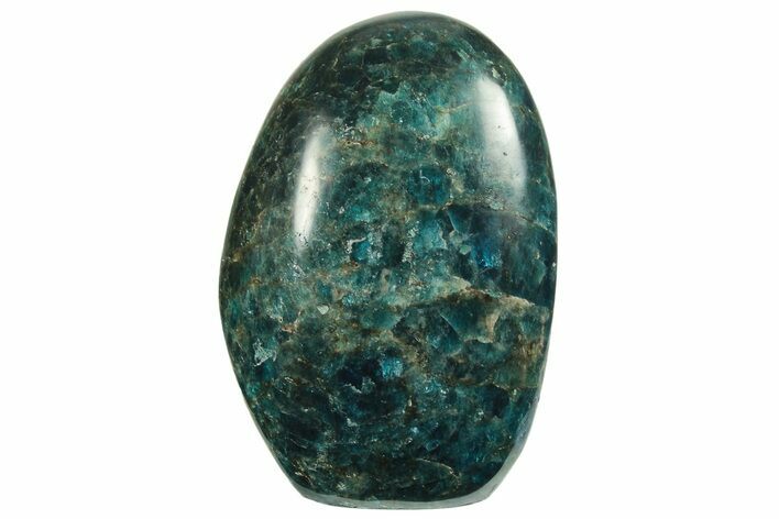 Free-Standing, Polished Blue Apatite - Madagascar #223101